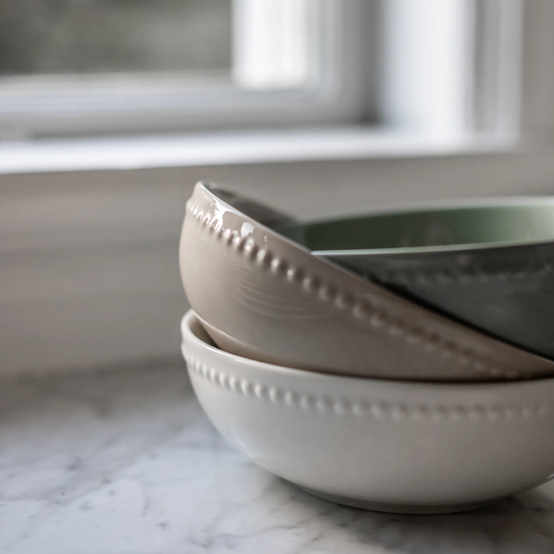 Dots ブレックファースト ボウル 60 cl 4パック, Green Scandi Living | スカンジリビング