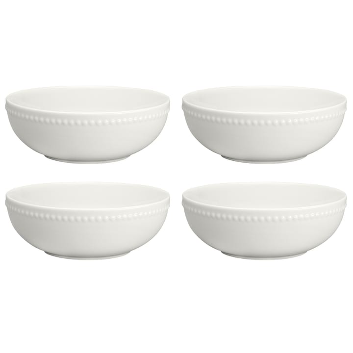 Dots ブレックファースト ボウル 60 cl 4パック - white - Scandi Living | スカンジリビング