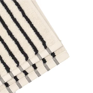 Drift バスタオル 100x150 cm - White-black - Scandi Living | スカンジリビング