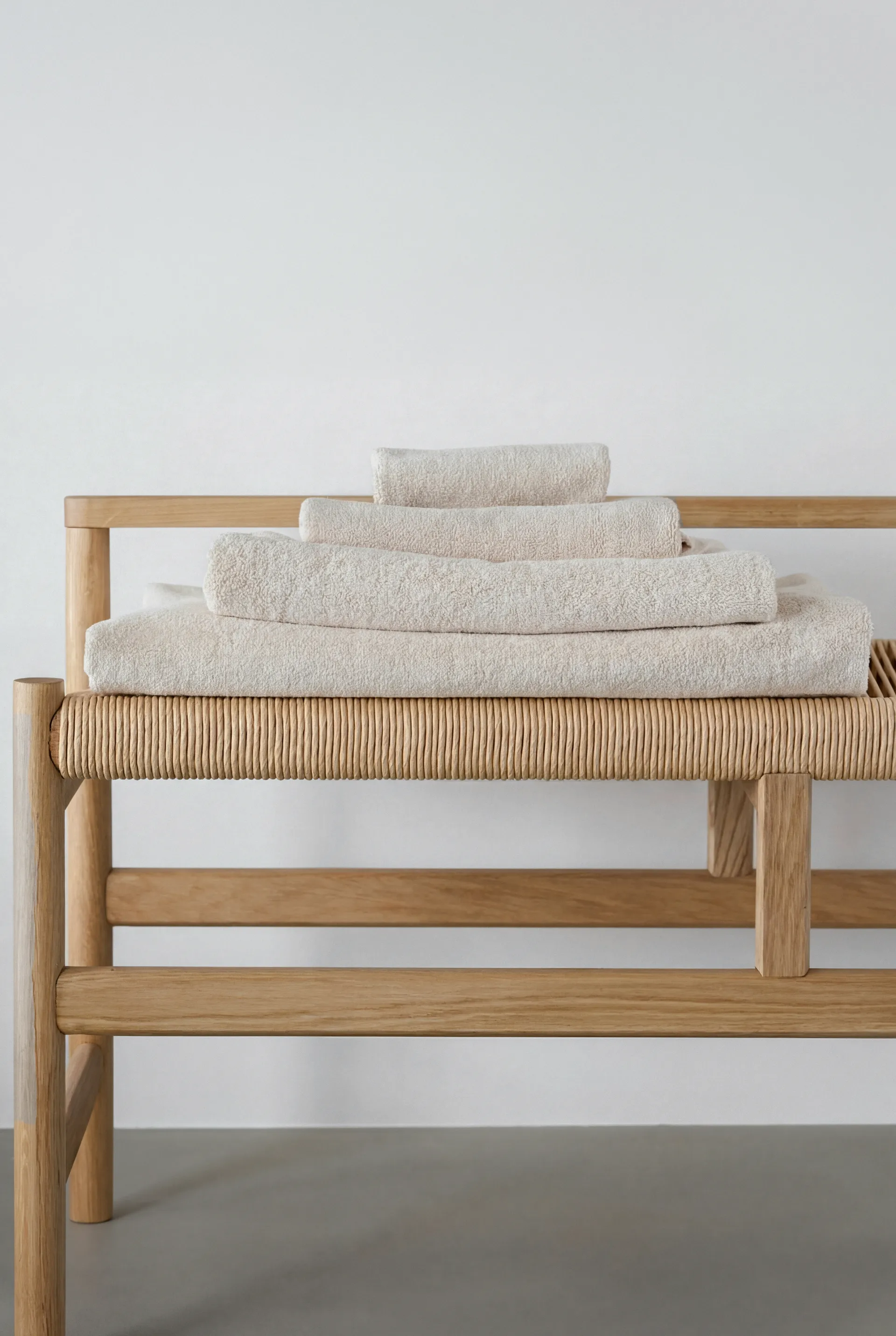 Drift バスタオル 100x150 cm, White Scandi Living | スカンジリビング