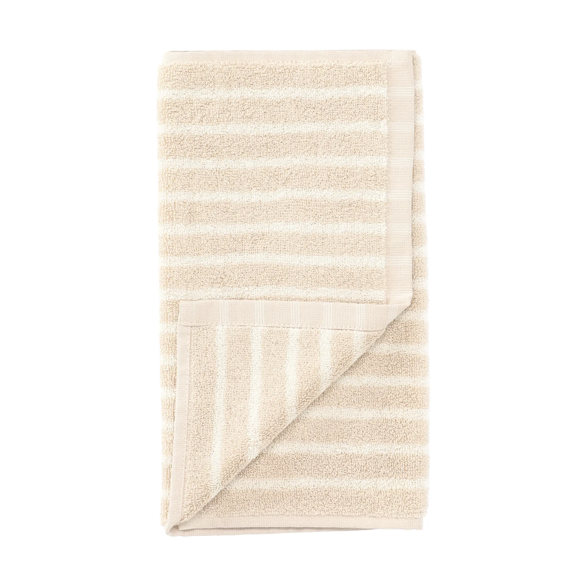 Drift タオル 30x50 cm, Beige-white Scandi Living | スカンジリビング