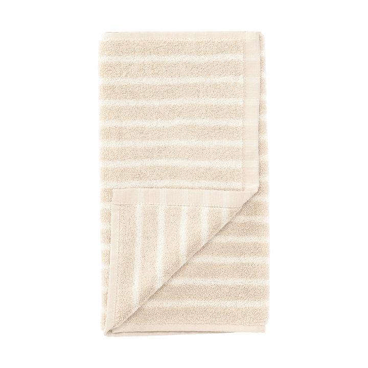 Drift タオル 30x50 cm - Beige-white - Scandi Living | スカンジリビング