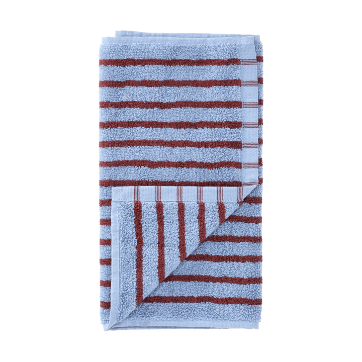 Drift タオル 30x50 cm - Blue-red - Scandi Living | スカンジリビング