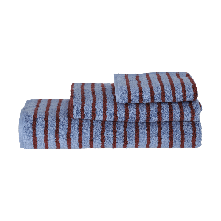 Drift タオル 30x50 cm, Blue-red Scandi Living | スカンジリビング