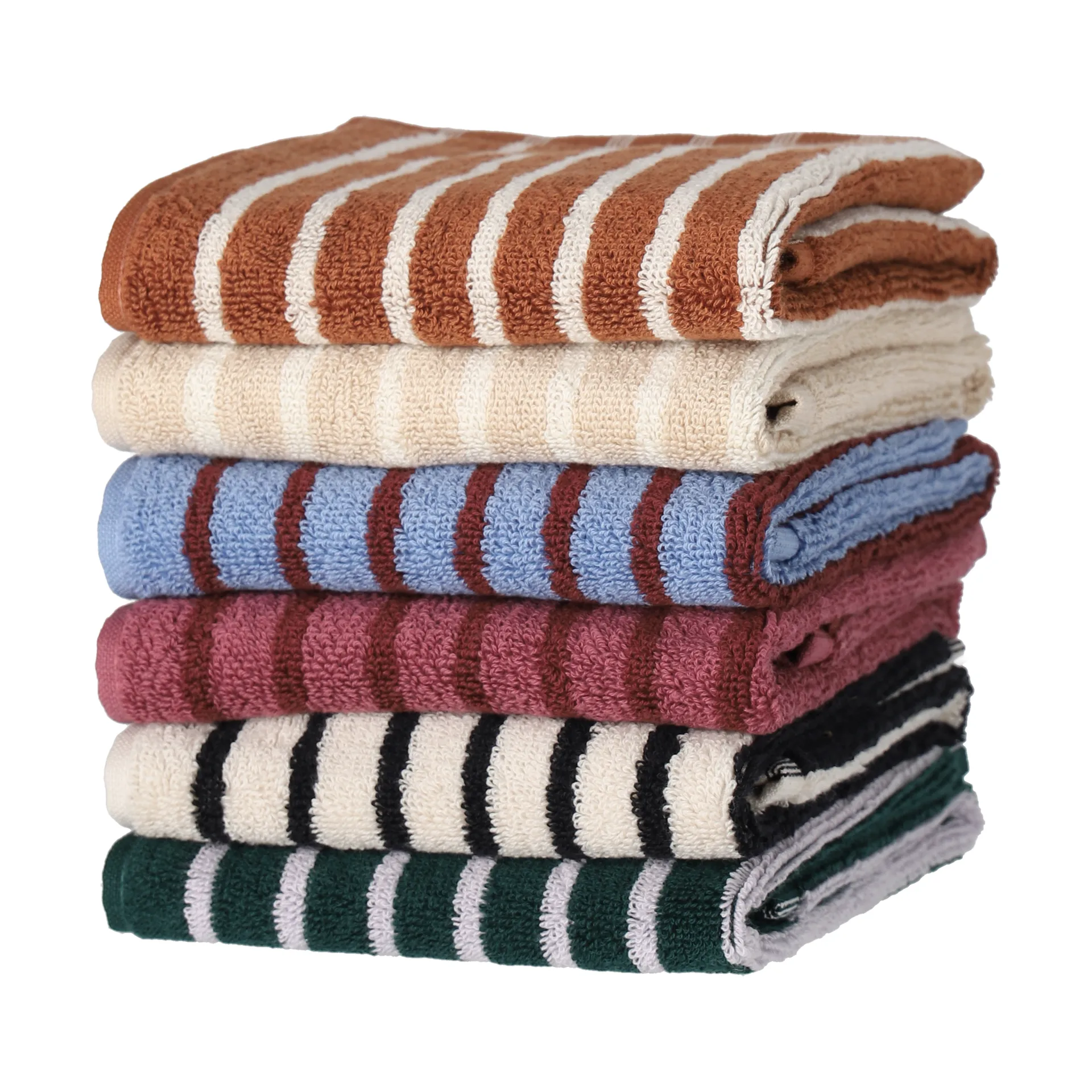 Drift タオル 30x50 cm, Green-purple Scandi Living | スカンジリビング