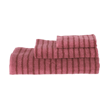 Drift タオル 30x50 cm - Pink-red - Scandi Living | スカンジリビング
