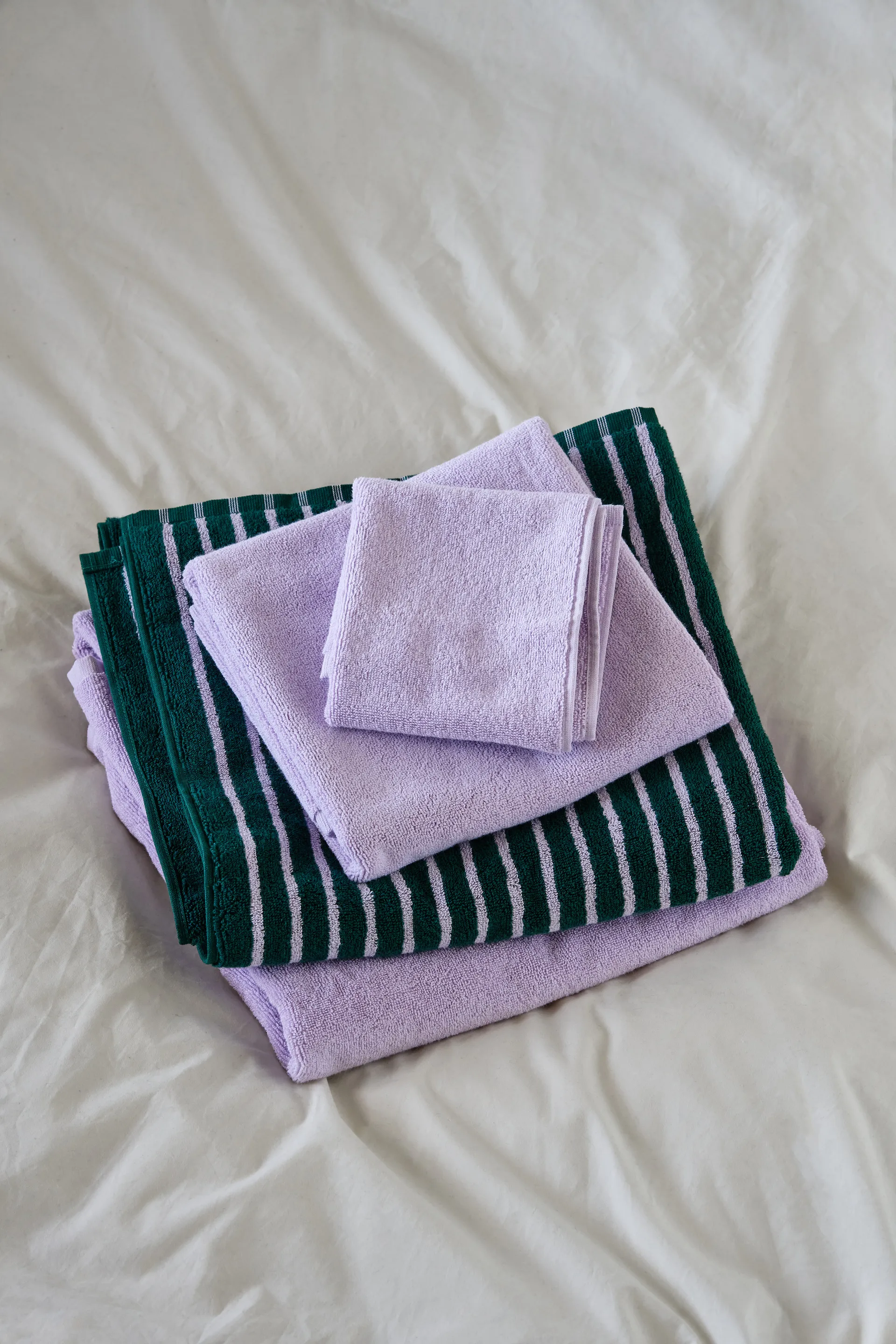 Drift タオル 30x50 cm, Purple Scandi Living | スカンジリビング