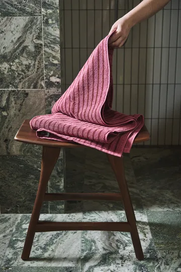 Drift タオルセット 4個 - Pink-Red - Scandi Living