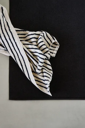 Drift バスマット 50x70 cm - Black - Scandi Living | スカンジリビング