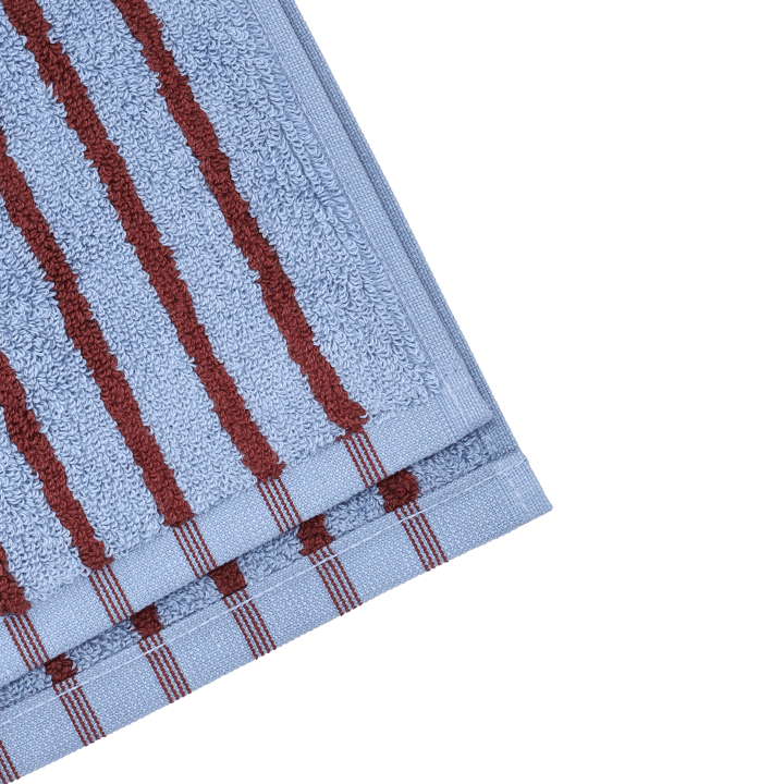 Drift タオル 50x70 cm, Blue-red Scandi Living | スカンジリビング