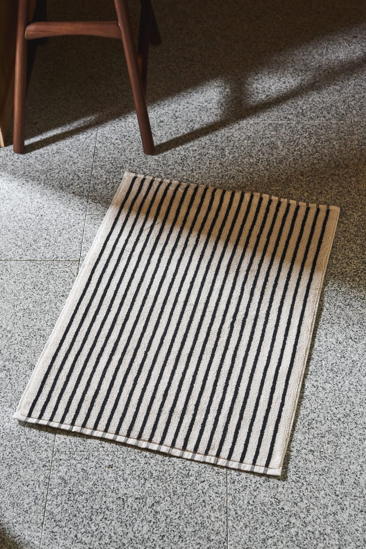 Drift バスマット 50x70cm, White-black Scandi Living | スカンジリビング