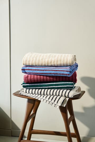 Drift バスタオル 70x140 cm - Beige-white - Scandi Living | スカンジリビング