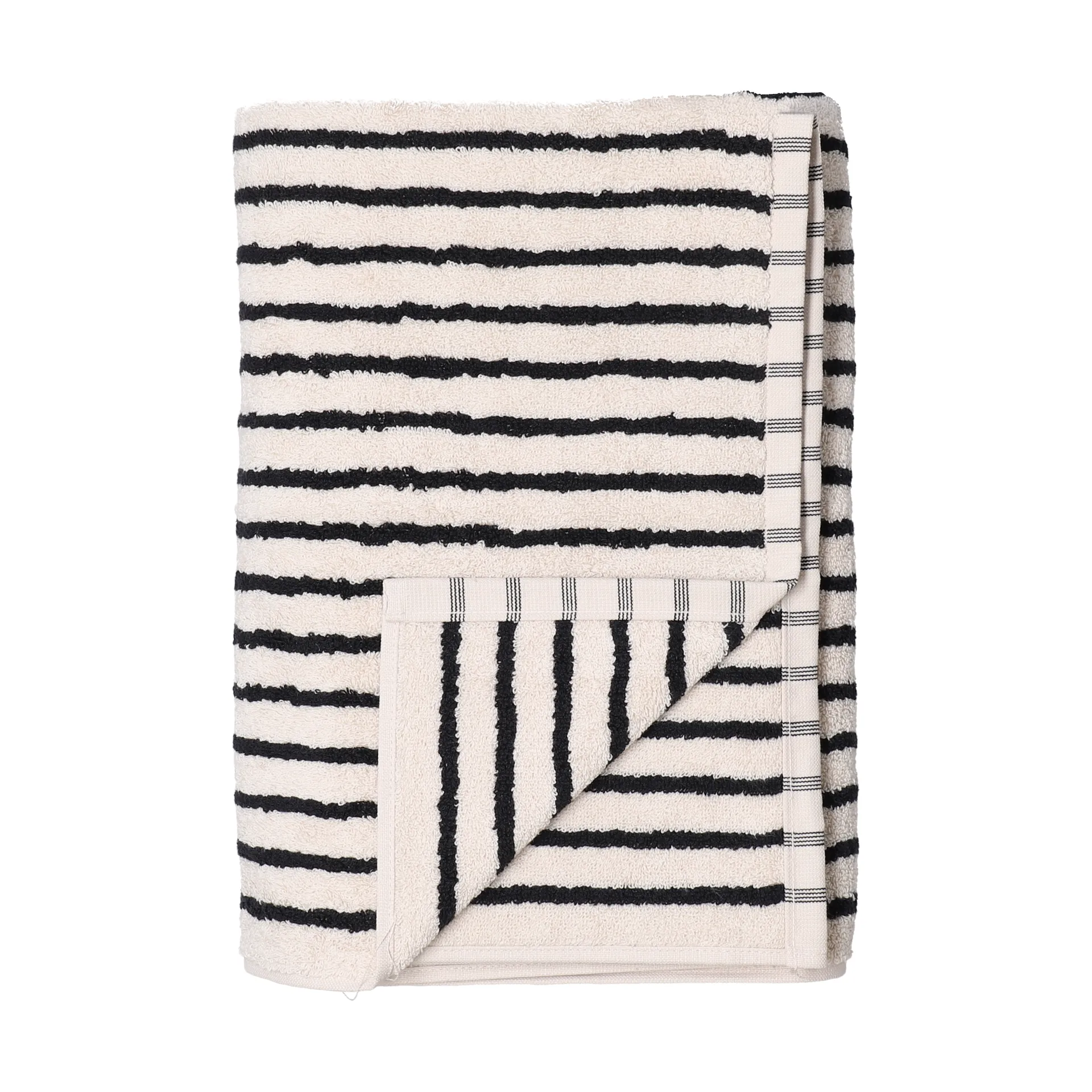 Drift バスタオル 70x140 cm, White-black Scandi Living | スカンジリビング