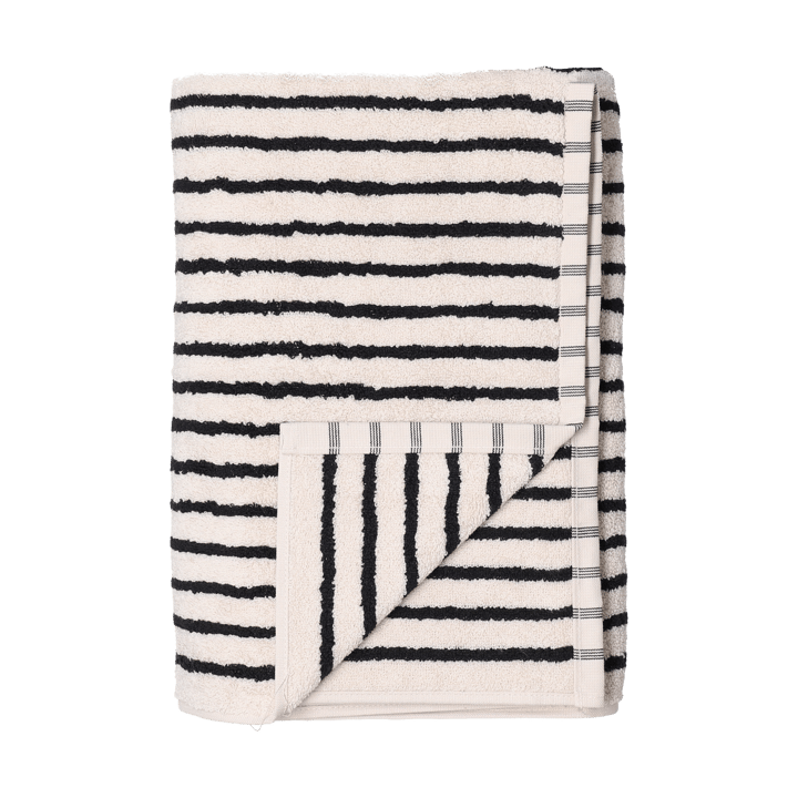 Drift バスタオル 70x140 cm - White-black - Scandi Living | スカンジリビング