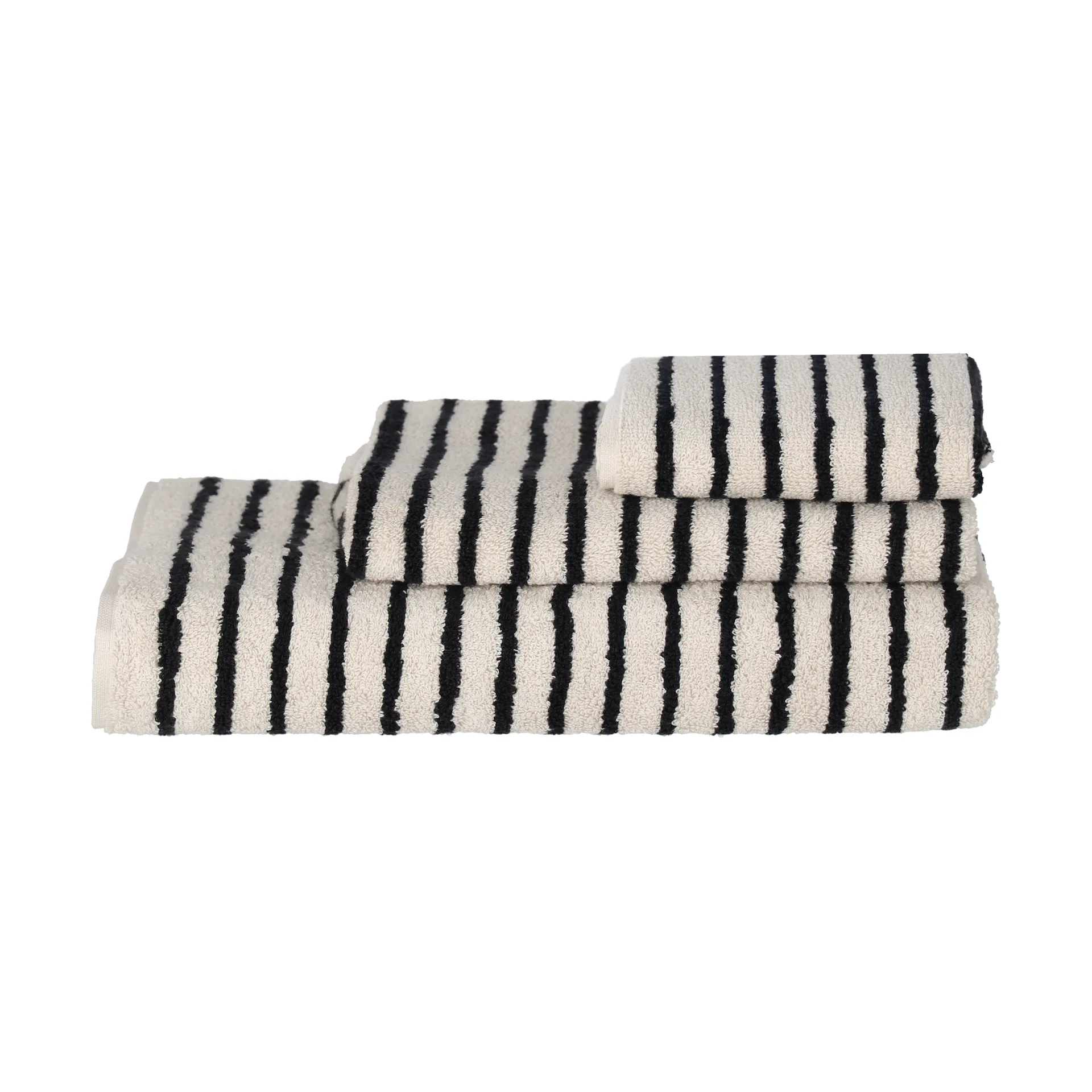 Drift バスタオル 70x140 cm, White-black Scandi Living | スカンジリビング