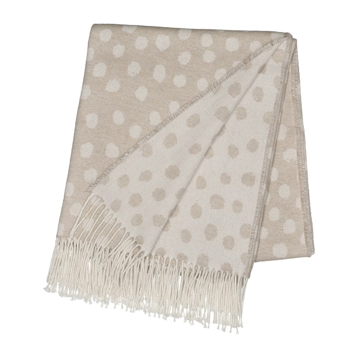 Droplets コットンスロー 130x185 cm - Beige - Scandi Living | スカンジリビング