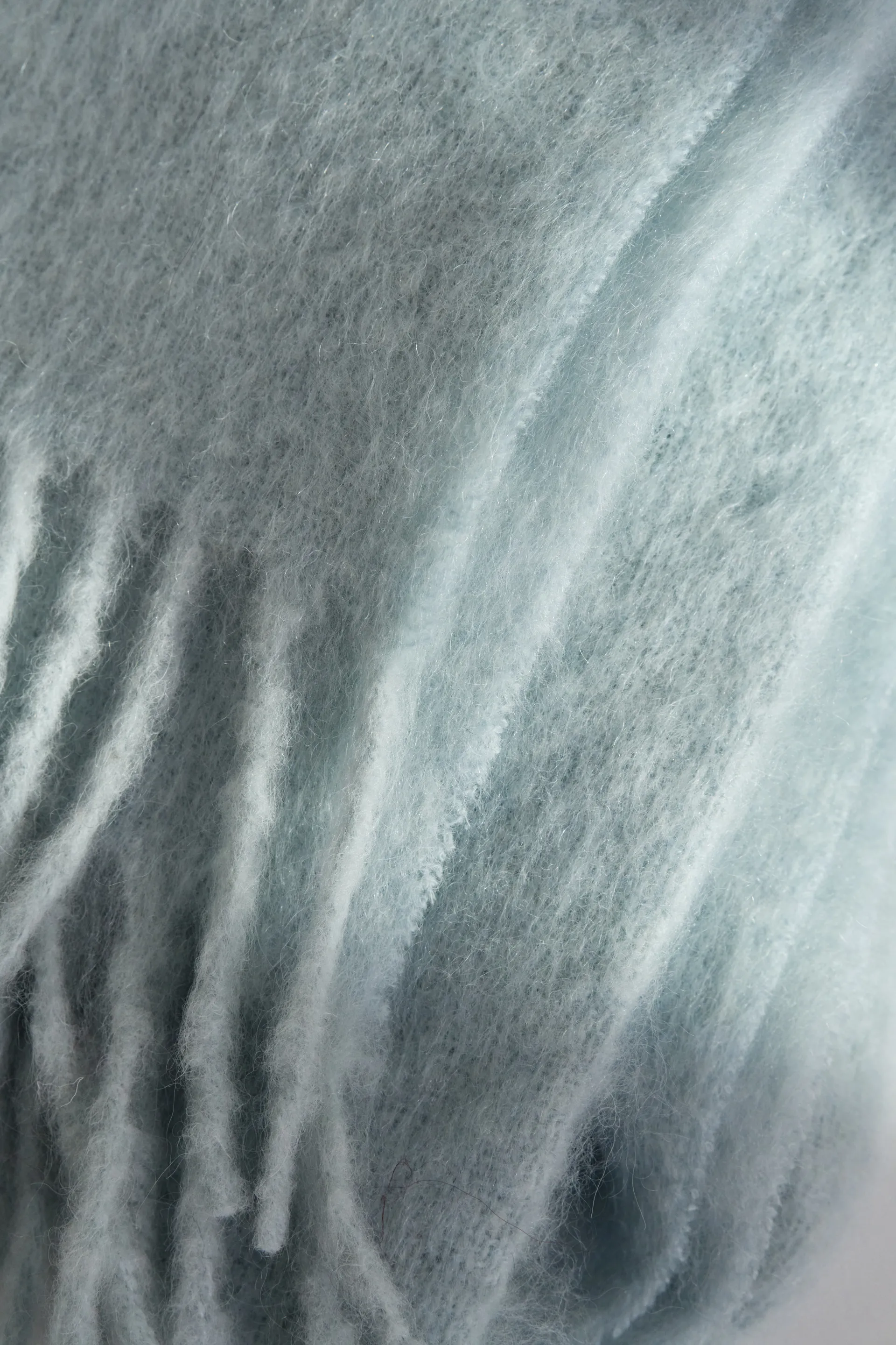 Dune モヘアブランケット 130x170 cm, Ice blue Scandi Living | スカンジリビング