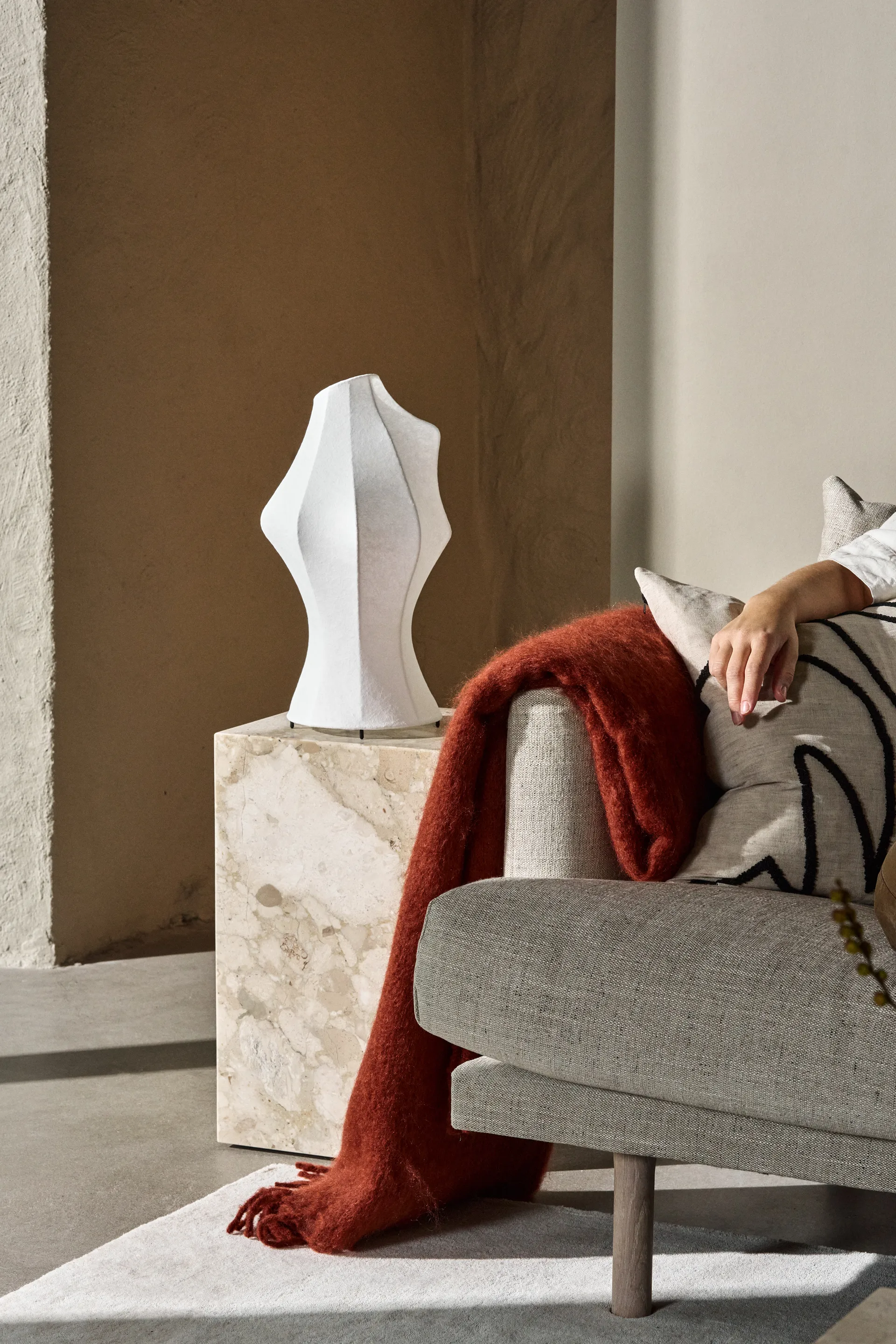 Dune モヘアブランケット 130x170 cm, Sienna Scandi Living | スカンジリビング