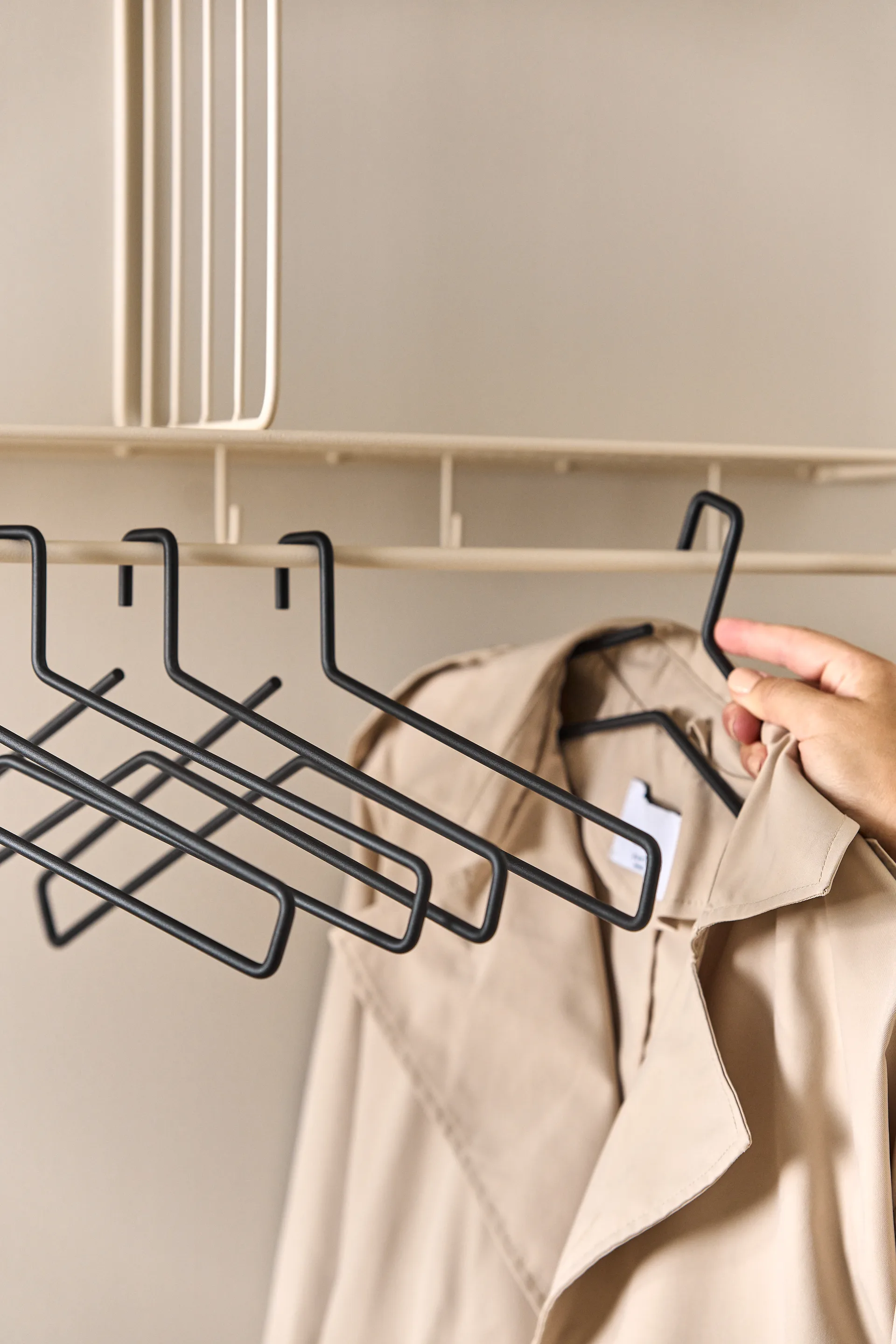 Edge ハンガー 5個, Black Scandi Living | スカンジリビング