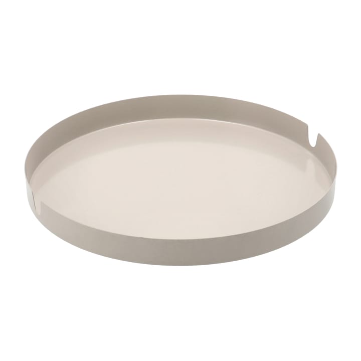 Edgy トレイ Ø30 cm, Greige Scandi Living | スカンジリビング