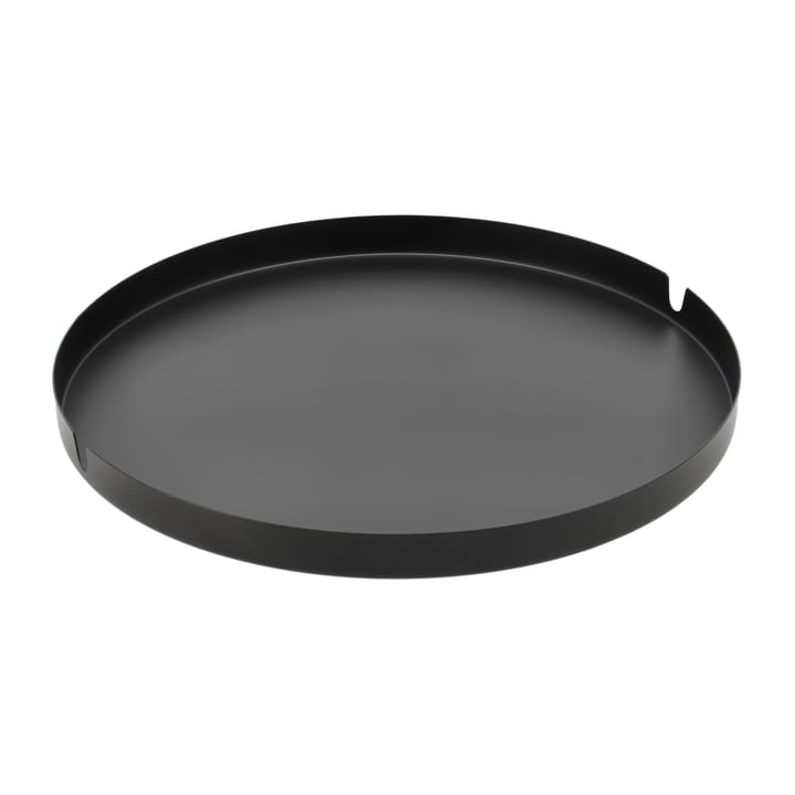Edgy トレイ Ø40 cm - Black - Scandi Living | スカンジリビング