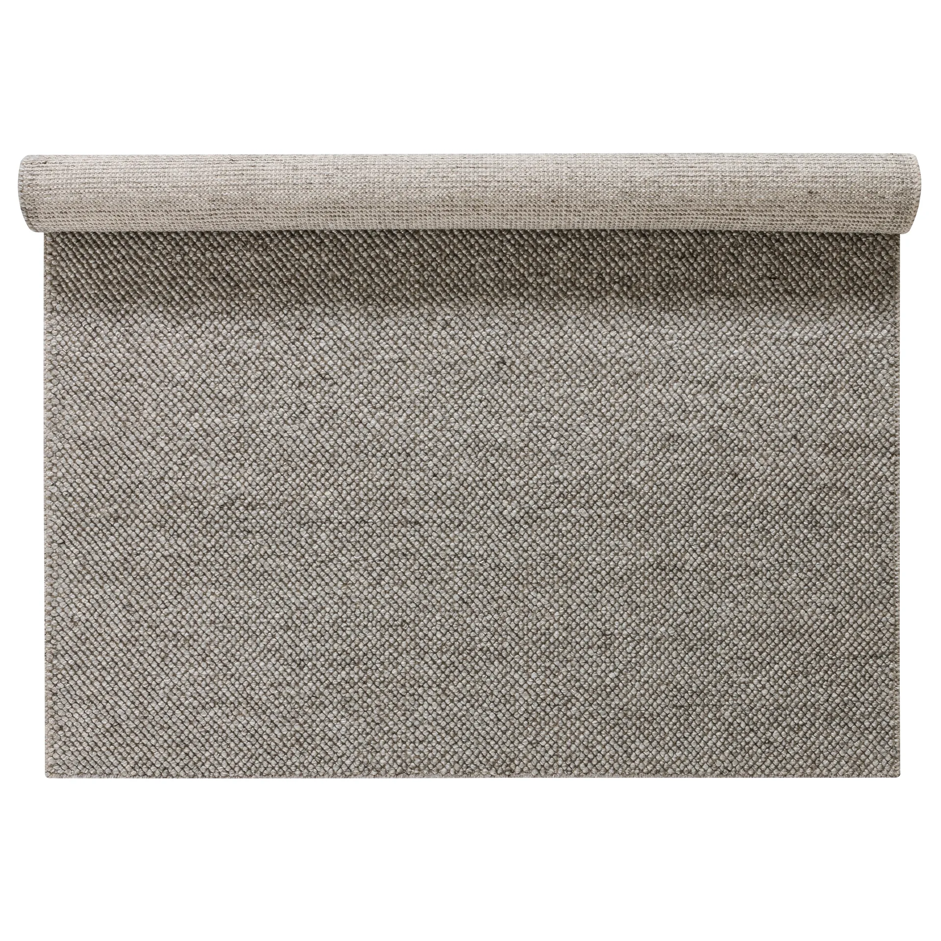 Flock ウールカーペット ネイチャー グレー, 170x240 cm Scandi Living | スカンジリビング