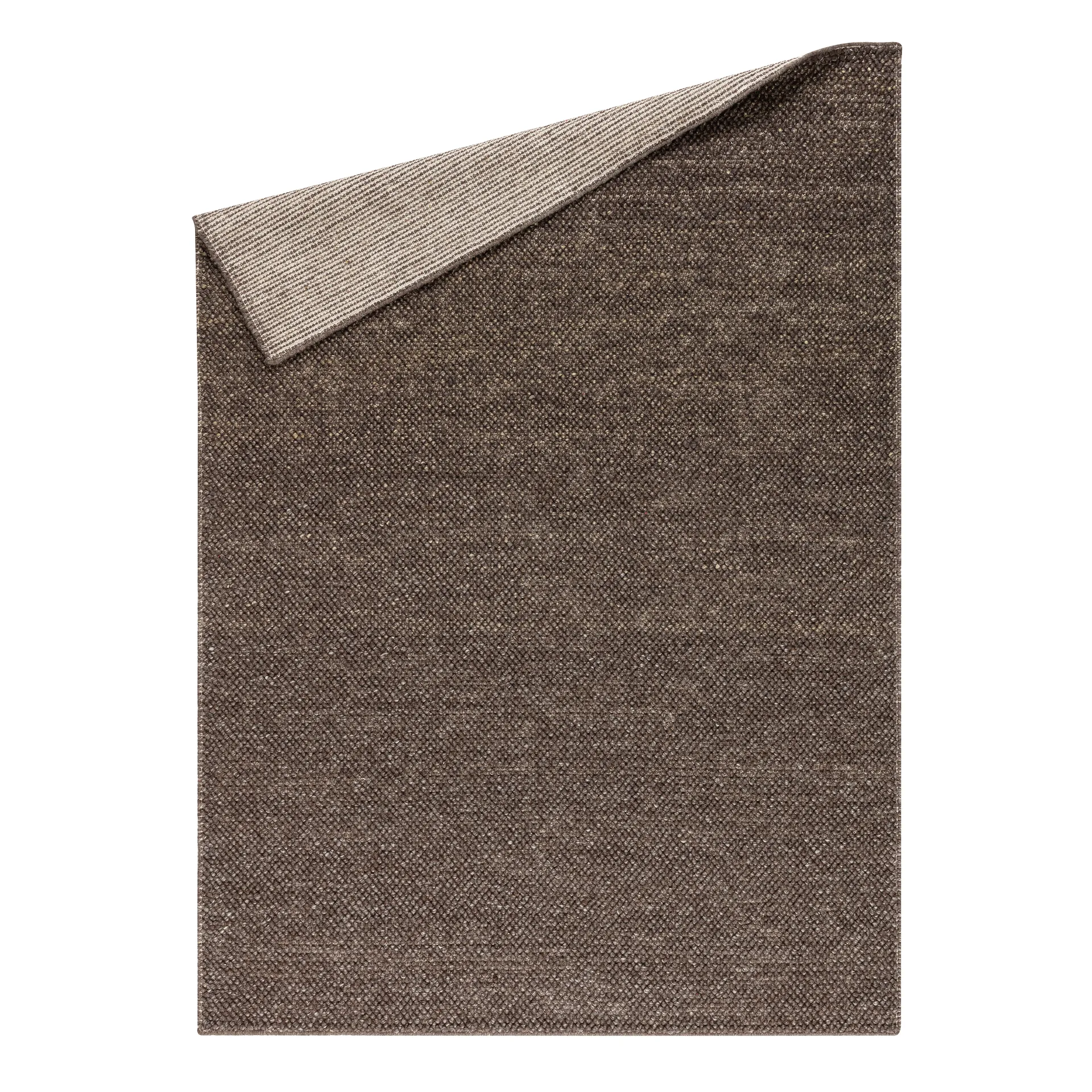 Flock ウールカーペット ナチュラルブラウン, 170x240 cm Scandi Living | スカンジリビング