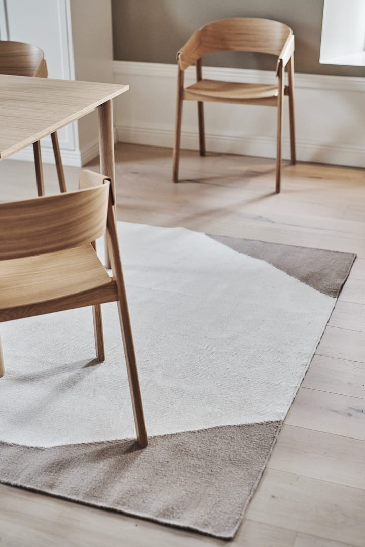 Flow ケリムラグ  white-beige, 170x240 cm Scandi Living | スカンジリビング