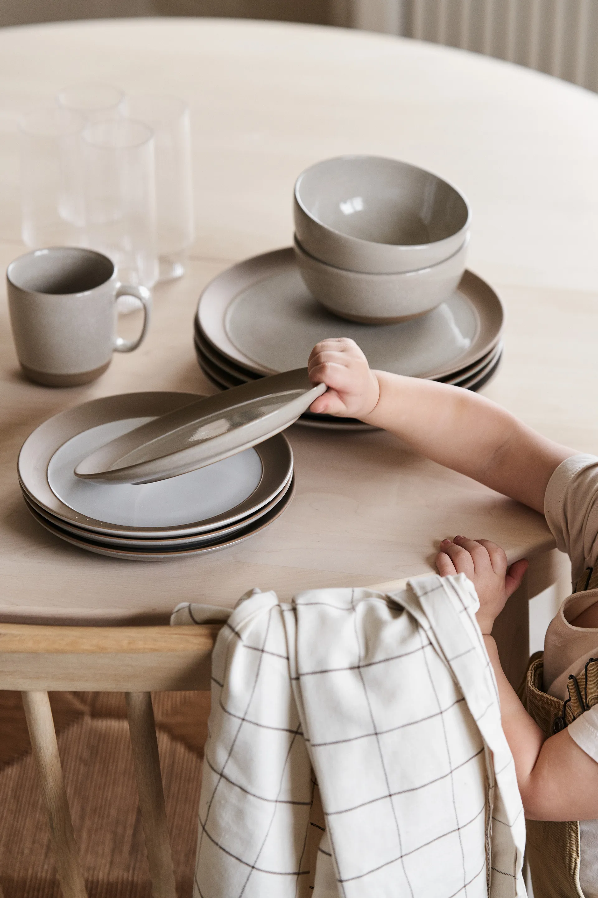 Fossil スモールプレート Ø21 cm, White Scandi Living | スカンジリビング