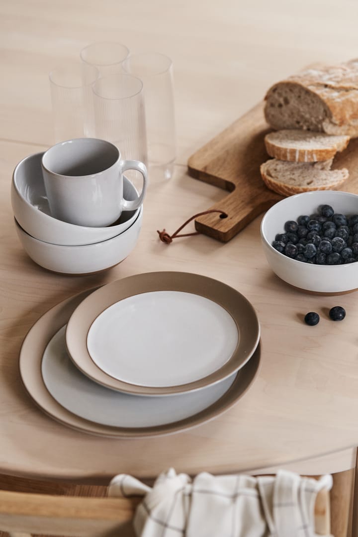 Fossil プレート Ø26 cm, White Scandi Living | スカンジリビング