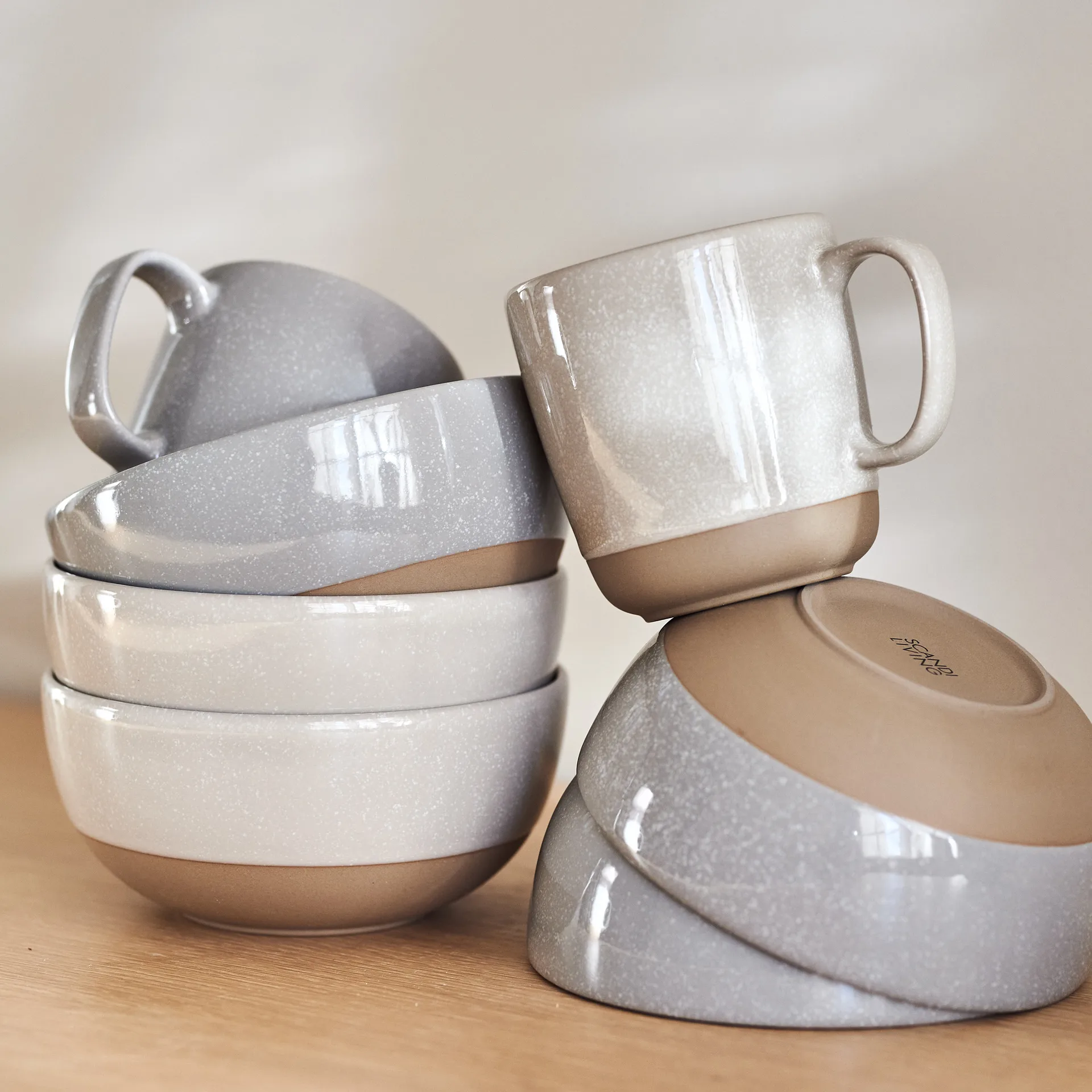 Fossil マグ 35 cl, beige Scandi Living | スカンジリビング