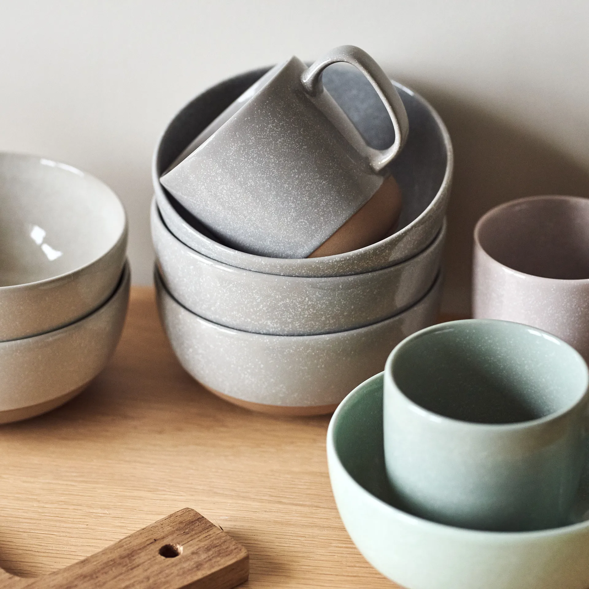 Fossil ボウル 60 cl, green Scandi Living | スカンジリビング