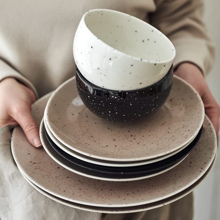 Freckle サイドプレート Ø20 cm, black Scandi Living | スカンジリビング