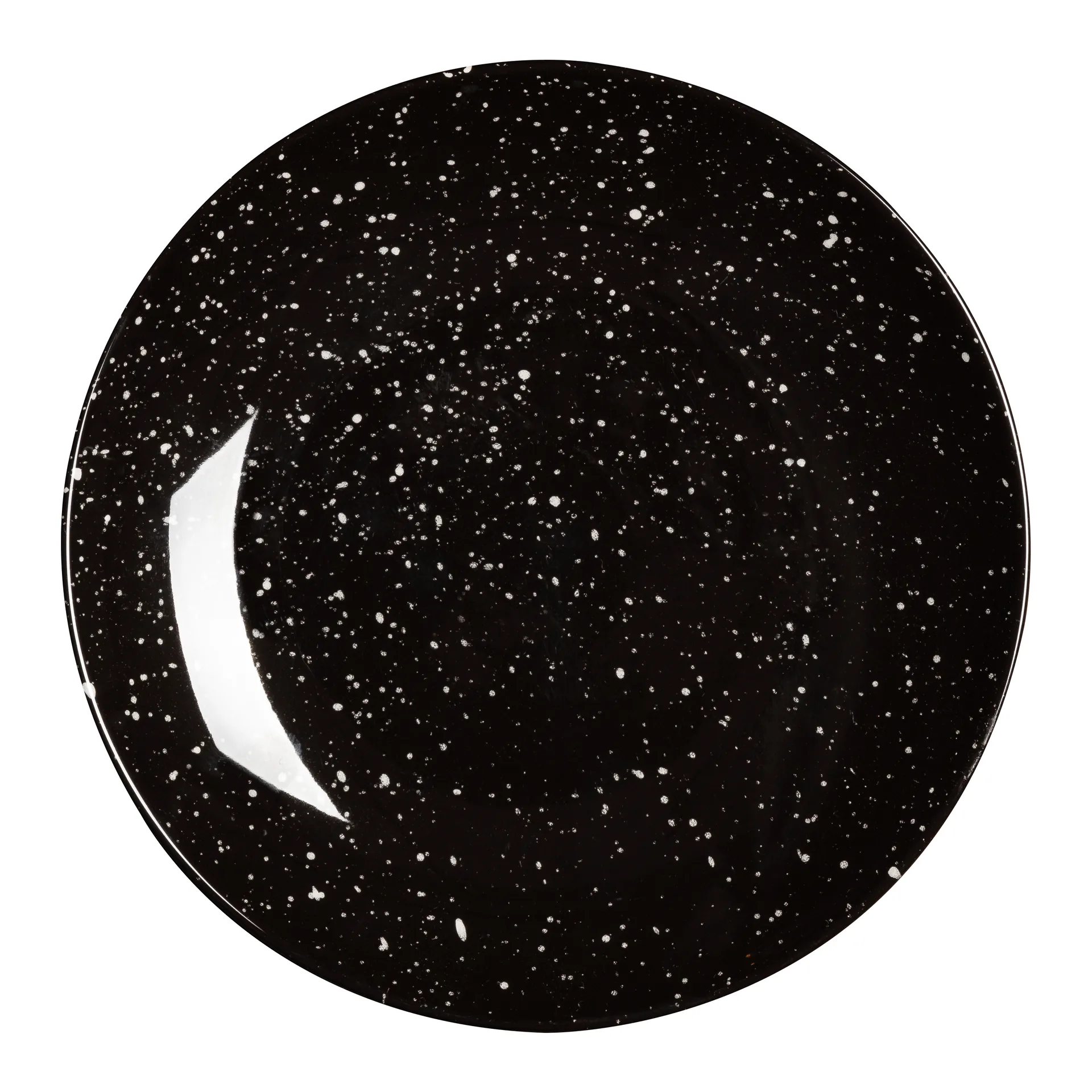 Freckle サイドプレート Ø20 cm, black Scandi Living | スカンジリビング