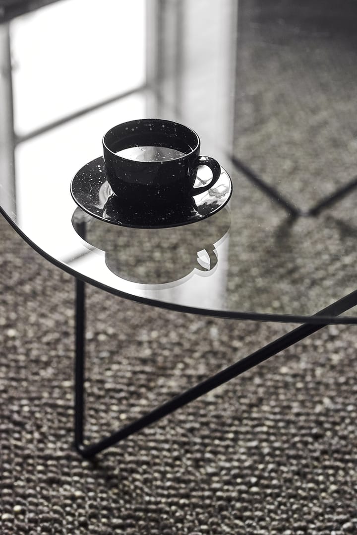 Freckle ソーサー付きカップ 26 cl, Black Scandi Living | スカンジリビング