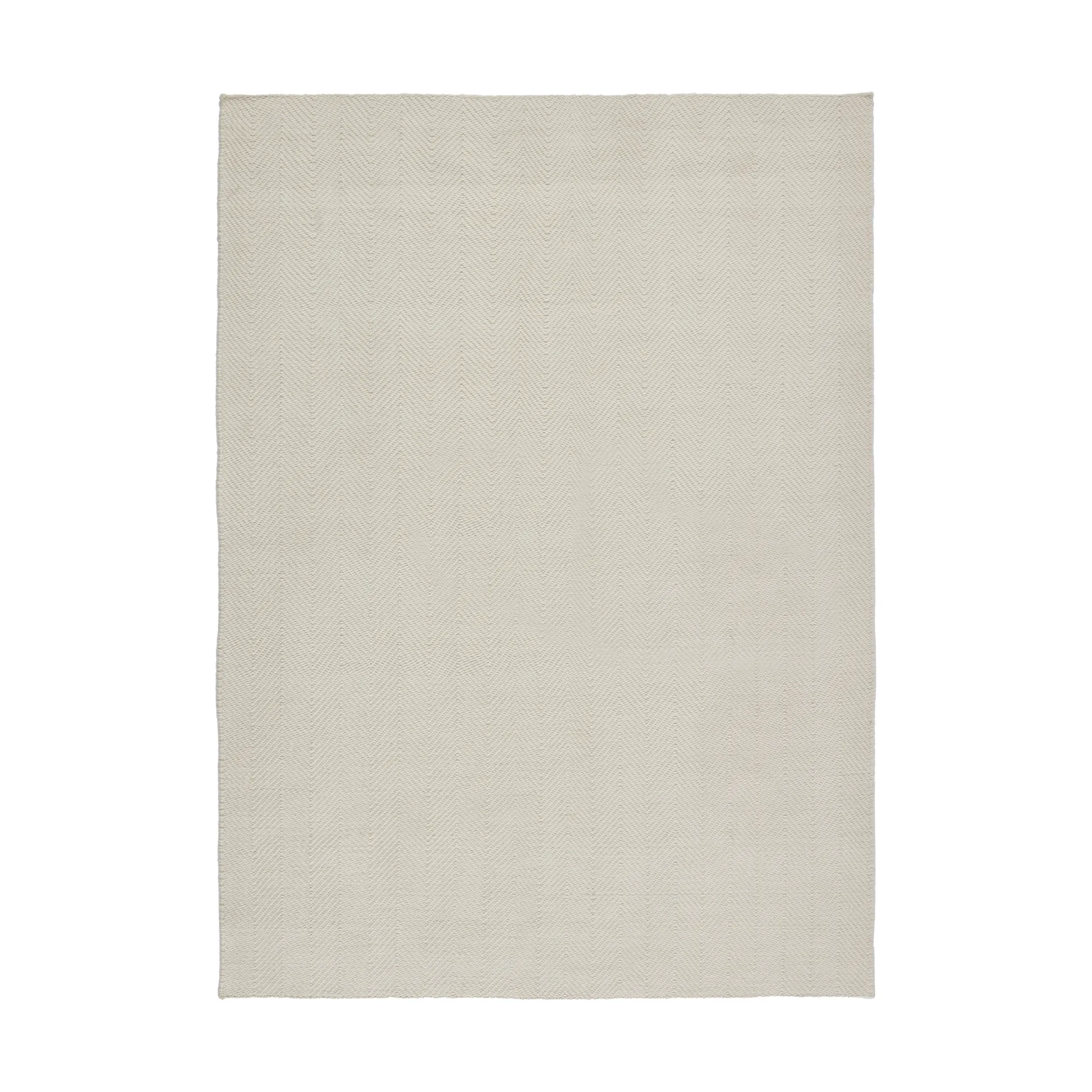 Furrow ウールラグ natural white, 170x240 cm Scandi Living | スカンジリビング