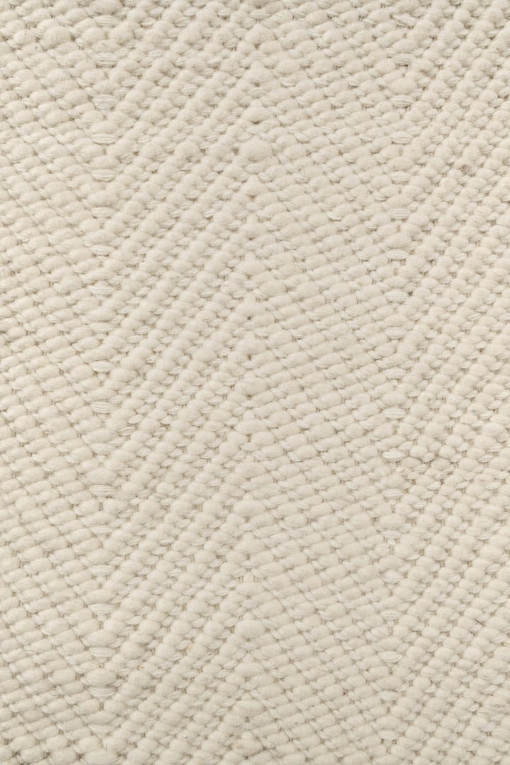 Furrow ウールラグ natural white, 80x240 cm Scandi Living | スカンジリビング