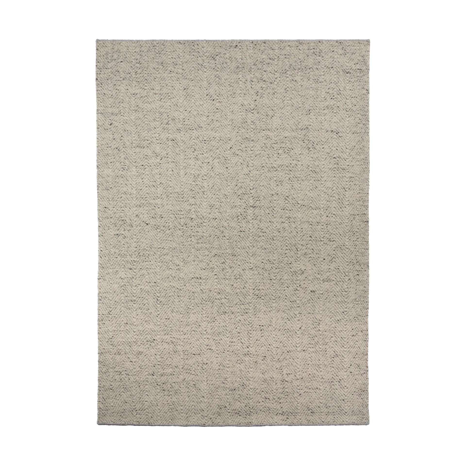 Furrow ウールラグ natural white/grey, 170x240 cm Scandi Living | スカンジリビング