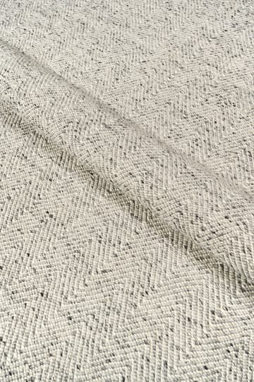 Furrow ウールラグ natural white/grey - 200x300 cm - Scandi Living | スカンジリビング