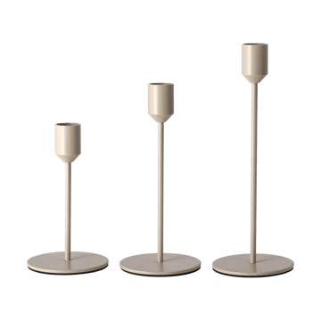 Glare キャンドルホルダー 18 cm - Greige - Scandi Living | スカンジリビング