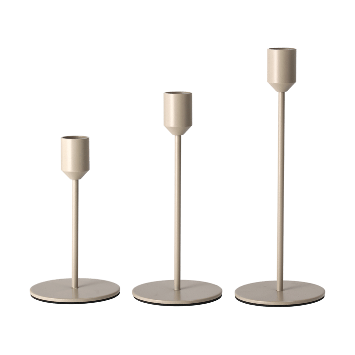Glare キャンドルホルダー 18 cm, Greige Scandi Living | スカンジリビング