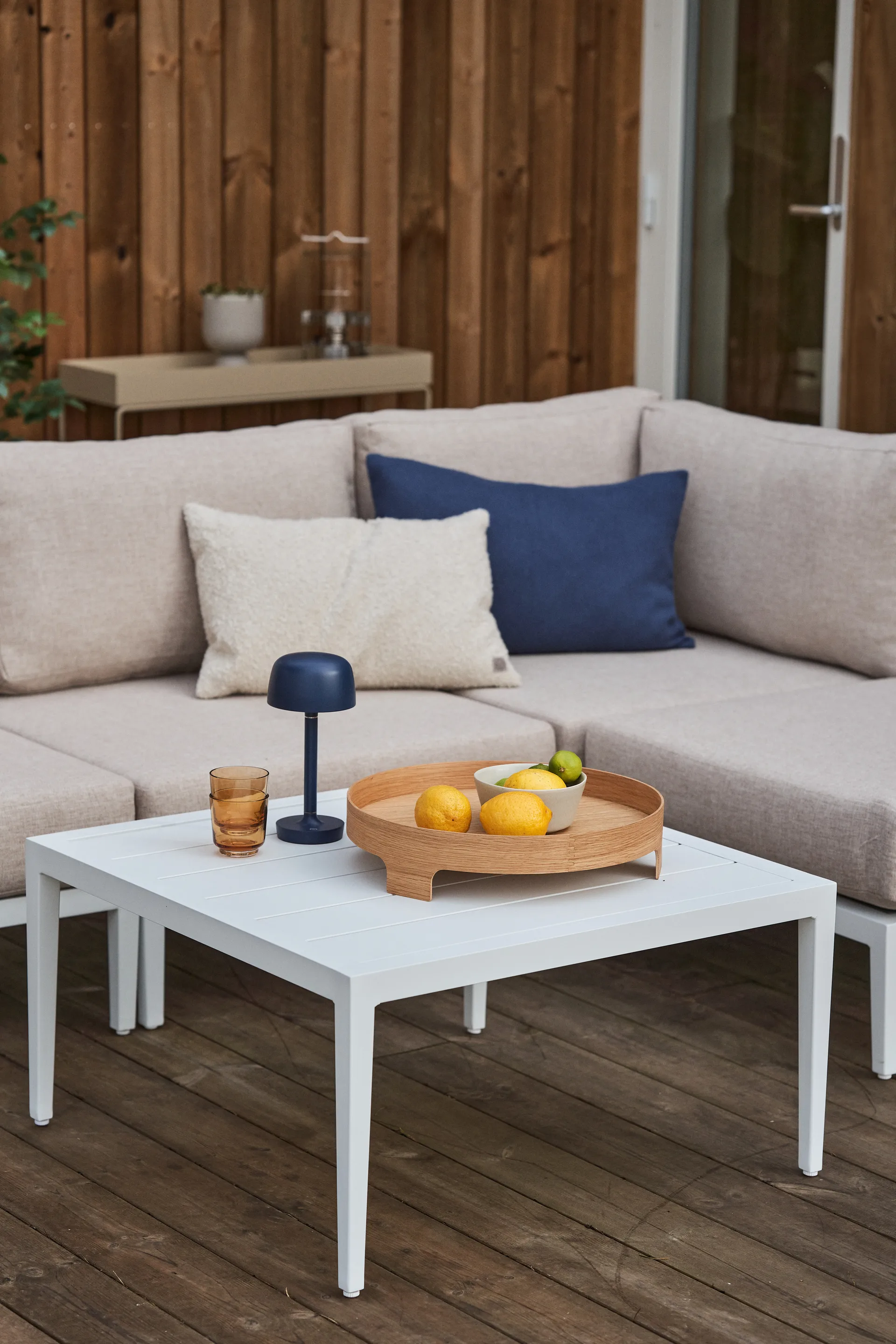 Halo ポータブルランプ 25.5 cm, Blue Scandi Living | スカンジリビング