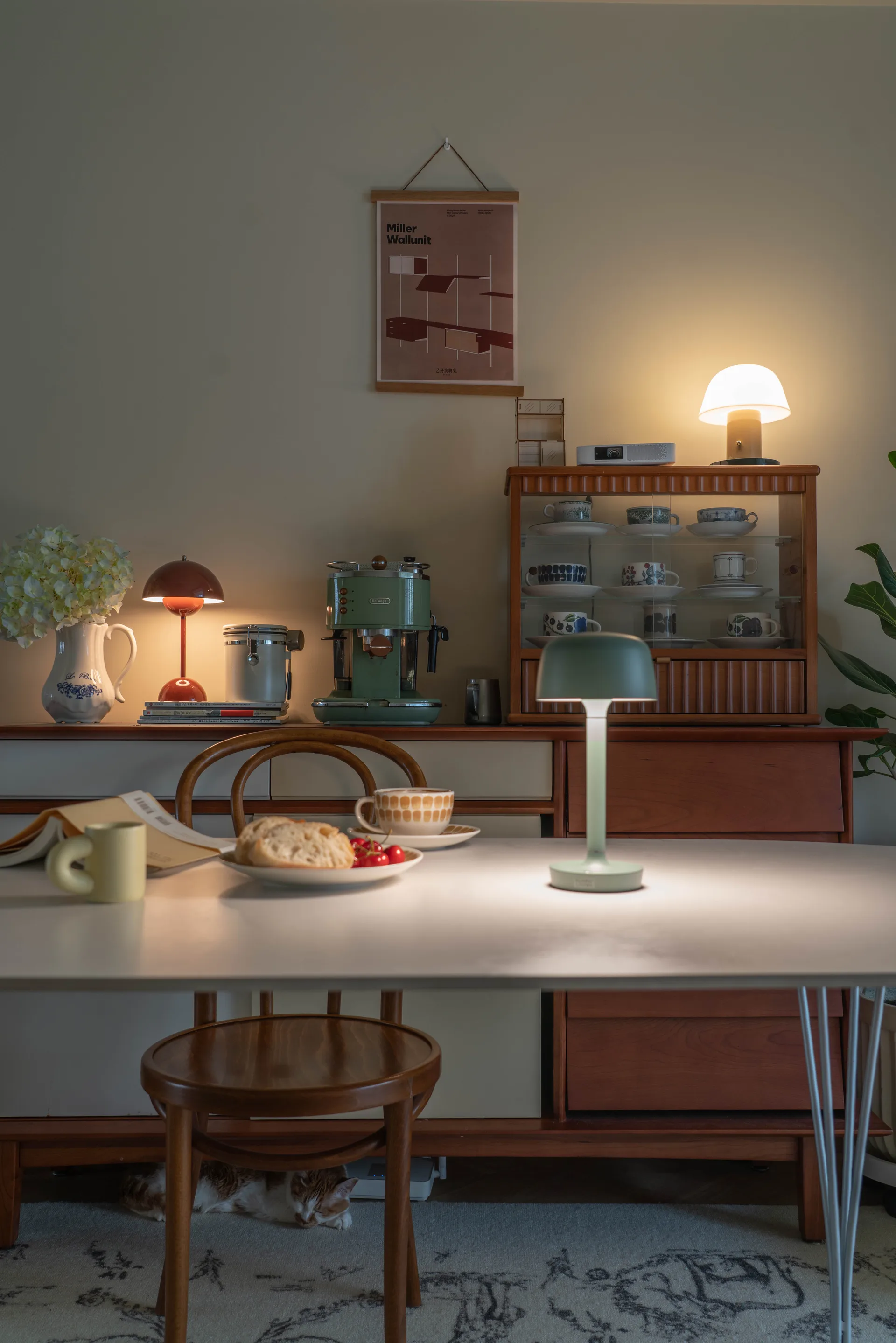 Halo ポータブルランプ 25.5 cm, Green Scandi Living | スカンジリビング