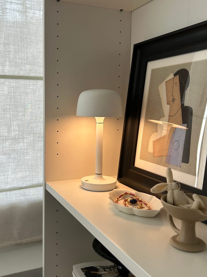 Halo ポータブルランプ 25.5 cm, White Scandi Living | スカンジリビング