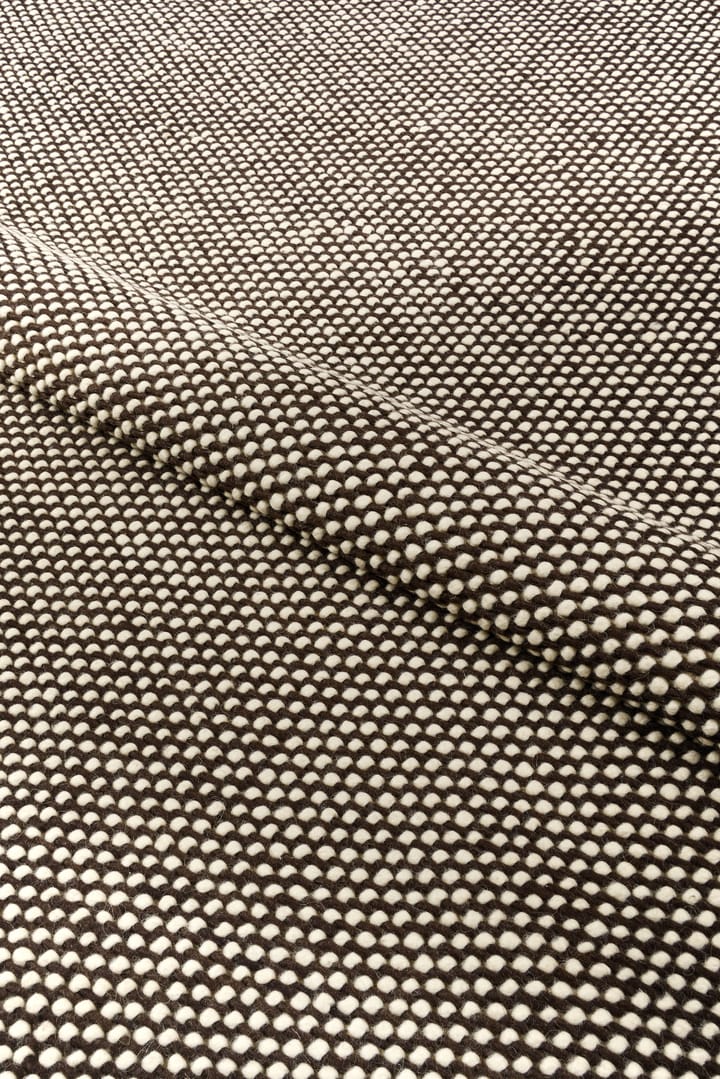 Hill ウールラグ white/brown, 200x300 cm Scandi Living | スカンジリビング