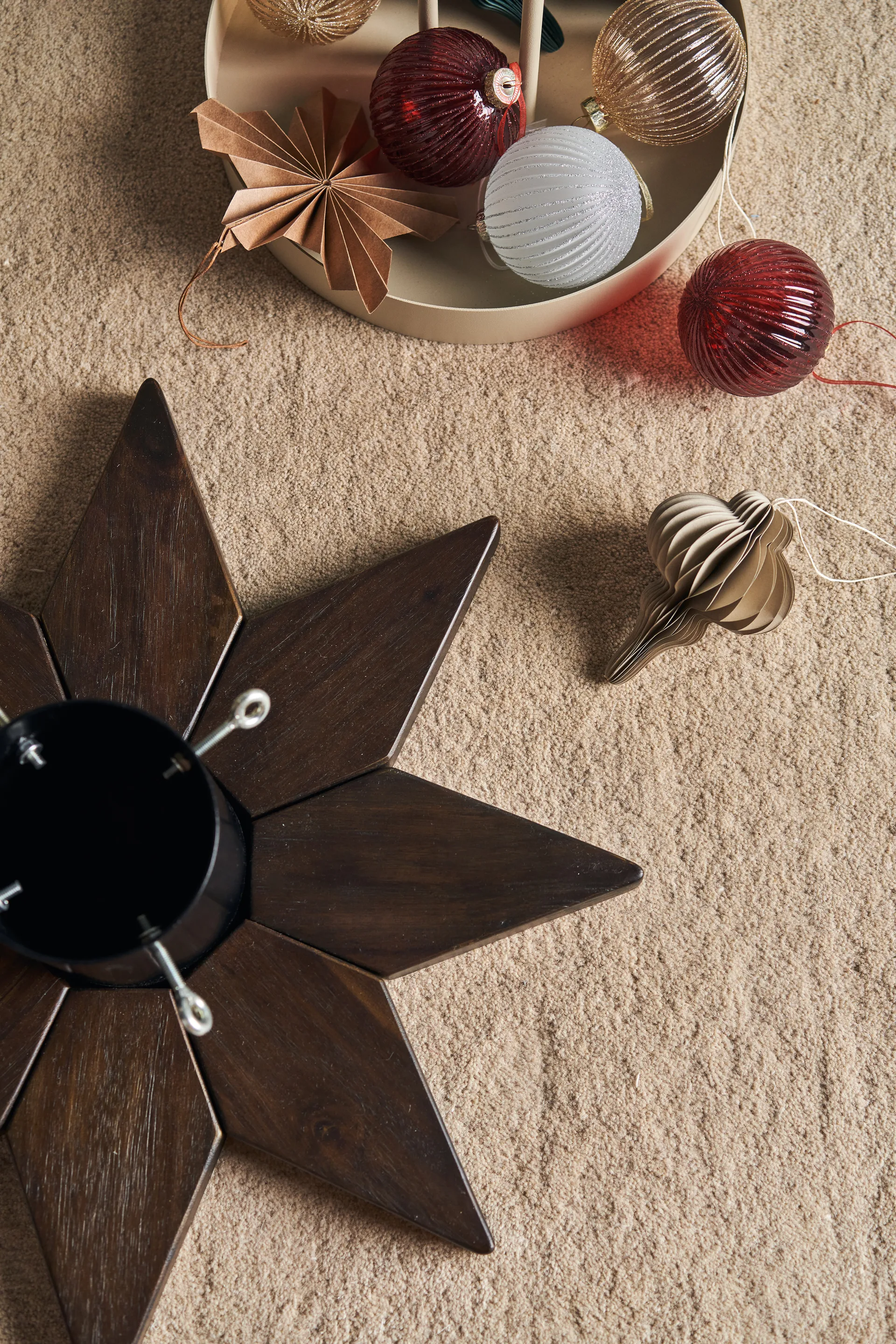 Holiday オーナメント 6個セット, Red Scandi Living | スカンジリビング