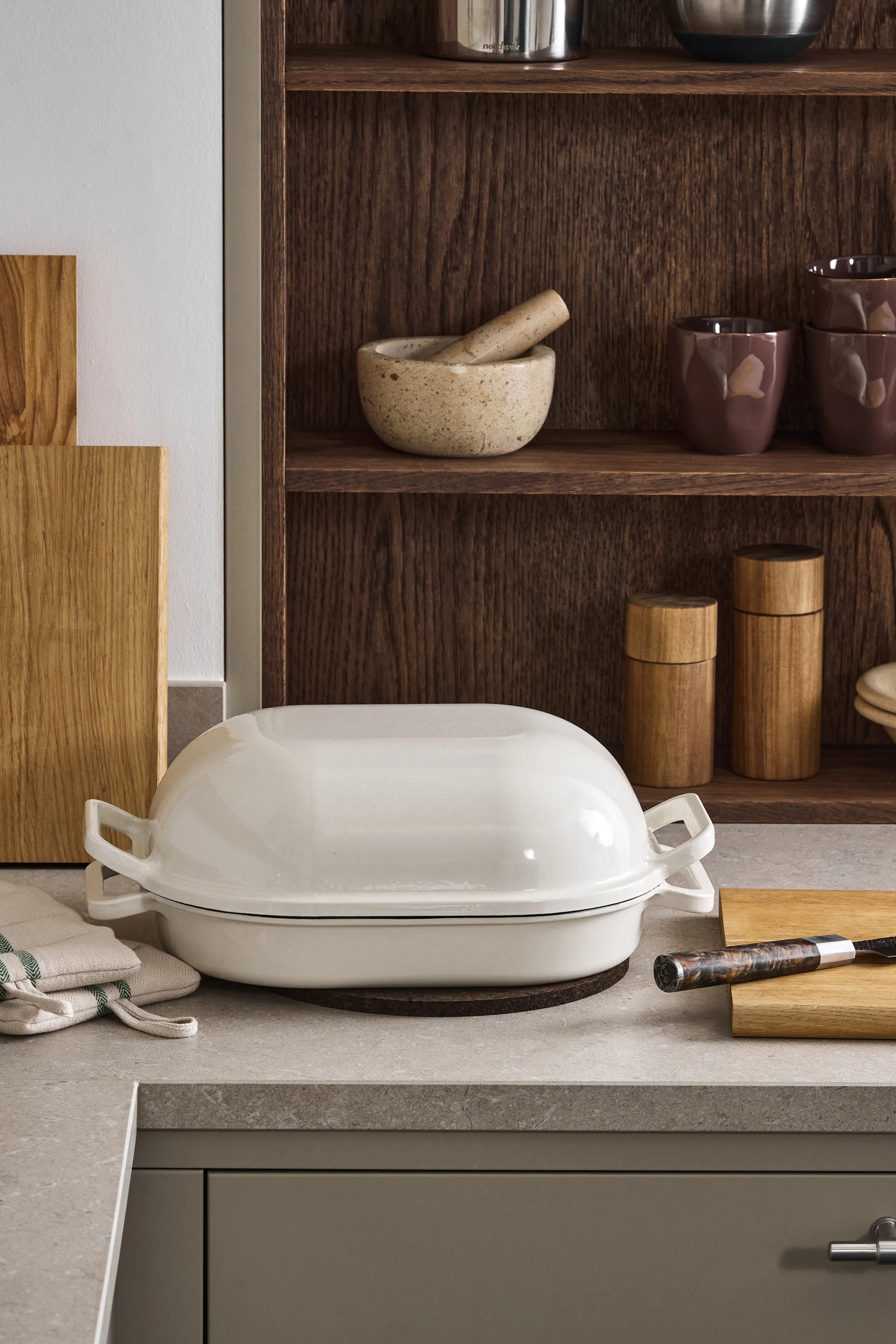 Hollow ペッパーミル 16 cm, Acacia Scandi Living | スカンジリビング