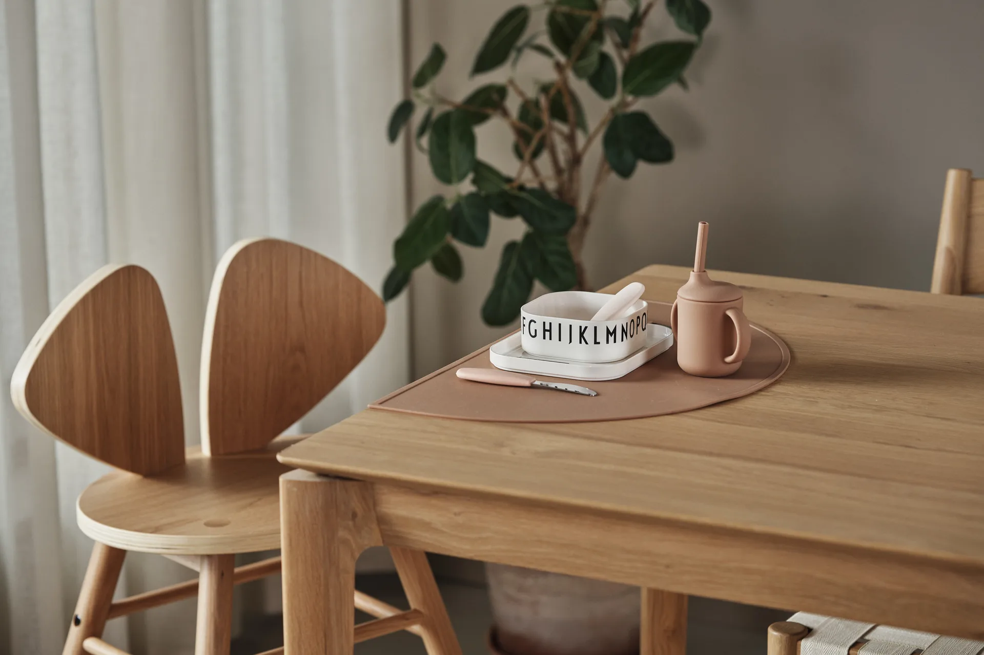 Idun マグ & シリコンストロー 120 ml, Hazel Scandi Living | スカンジリビング