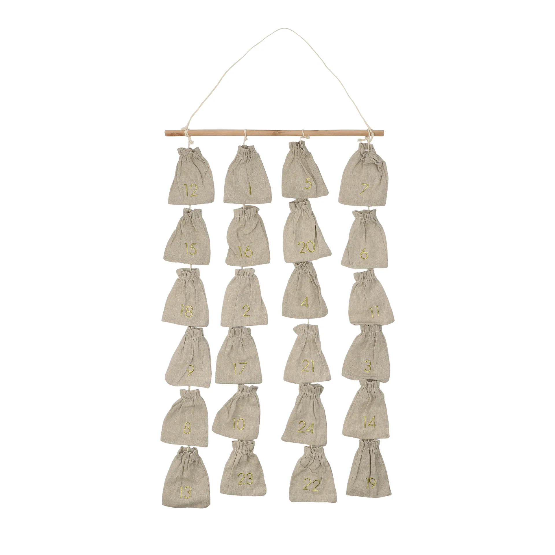 Joyful アドベントカレンダー 75 cm, Beige Scandi Living | スカンジリビング