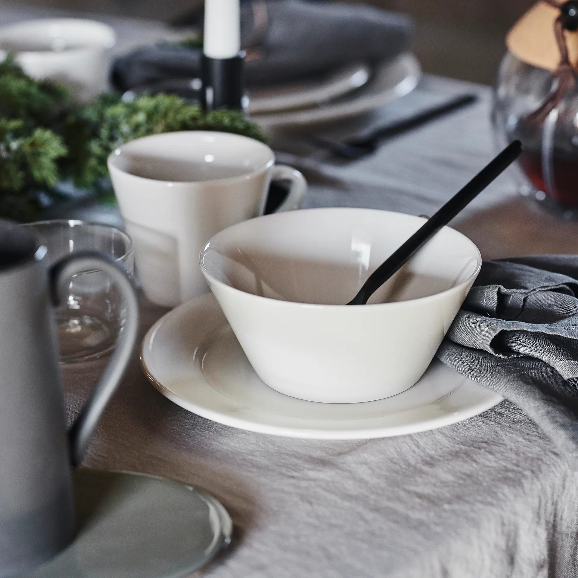 Kalk サービングセット 16点 - White,  Scandi Living